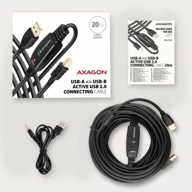 Cablu activ USB 2.0 cu amplificator 20m