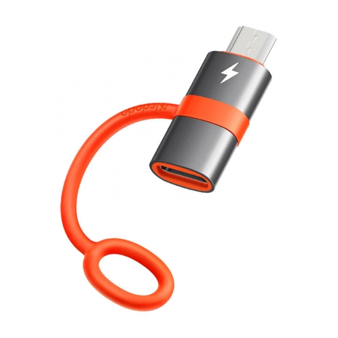 Adaptor USB-C la Micro USB Negru