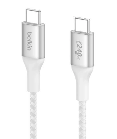 Cablu USB-C la USB-C alb