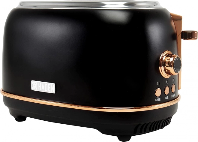 Toster negru-cupriuit Heritage