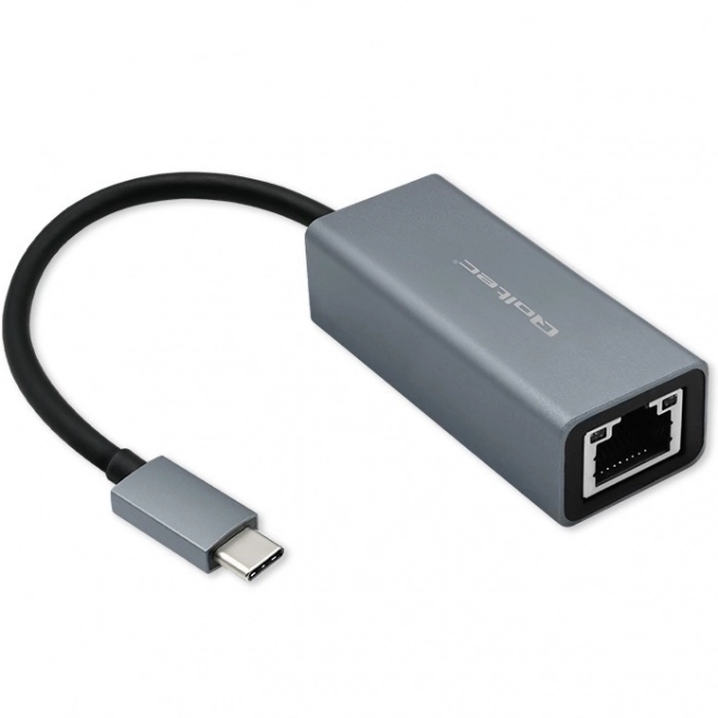 Adaptor USB-C la RJ45 Ethernet 1000Mbps cu carcasă din aluminiu