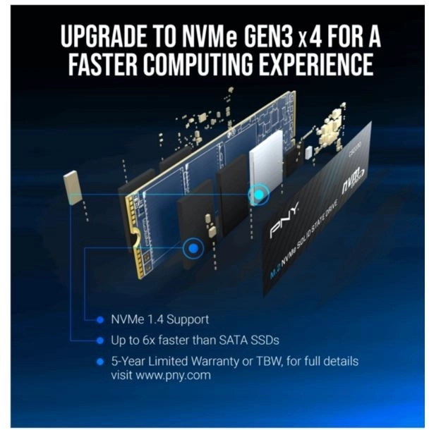 Dysk SSD 1TB NVMe PNY M.2