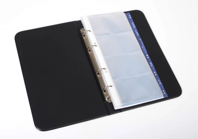 Organizator de cărți de vizită A5 cu aspect lucios