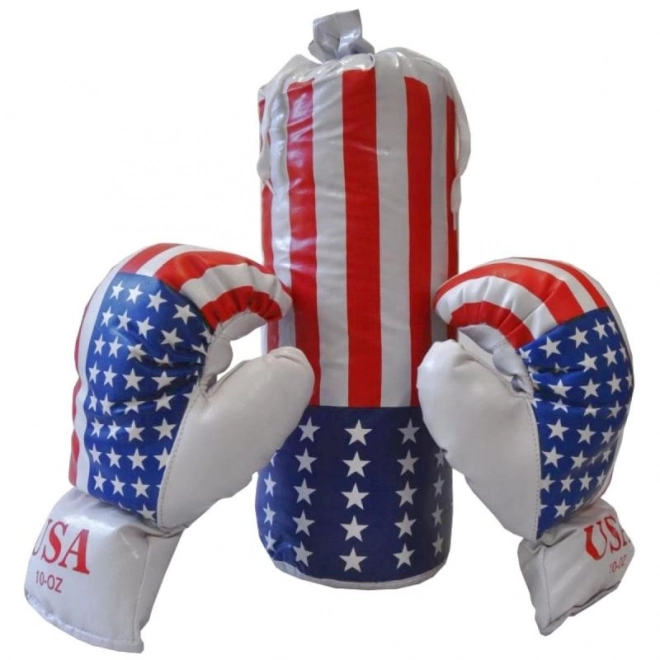 Sac de box și mănuși