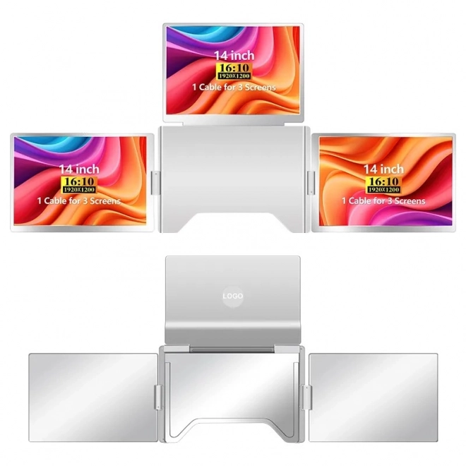 Monitor portabil Smart Life 14 inci IPS