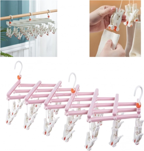 Construcție pliabilă și cârlig rotativ