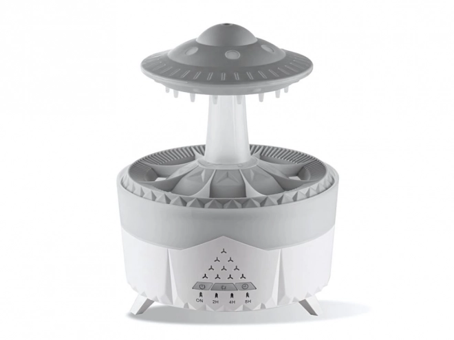 Difuzor de aromă UFO cu umidificator și lampă LED