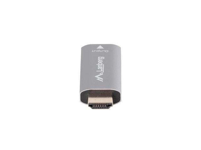 Adapter HDMI DisplayPort 4K argintiu