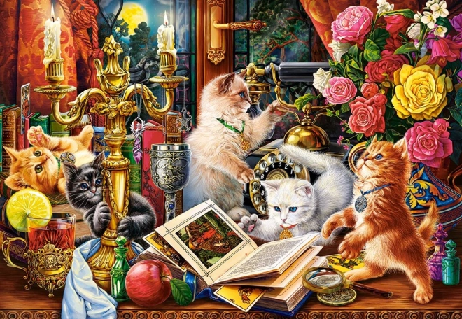 Puzzle 1000 de piese Pisici magice
