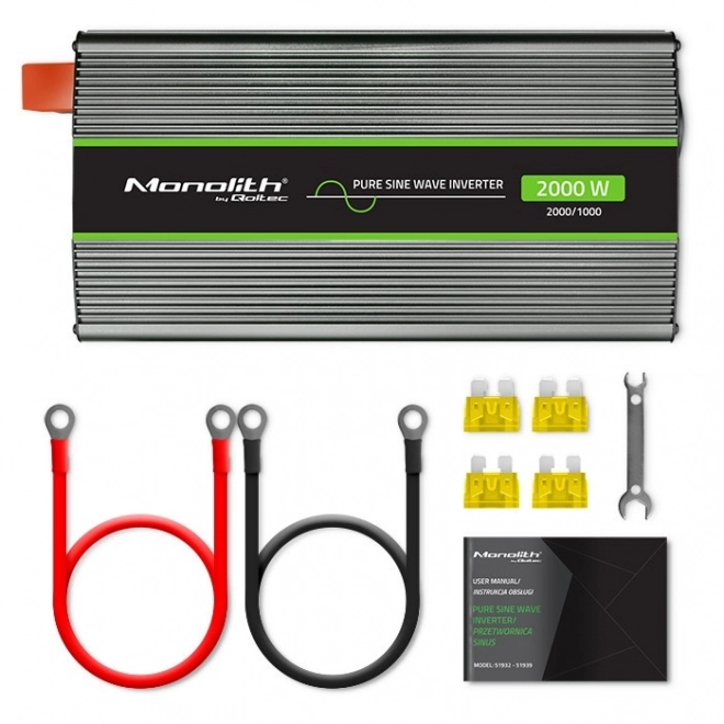 Convertor de tensiune Qoltec Ciptal Sinus 1000W
