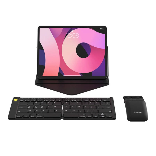 Mouse ergonomic cu panou tactil și indicator laser