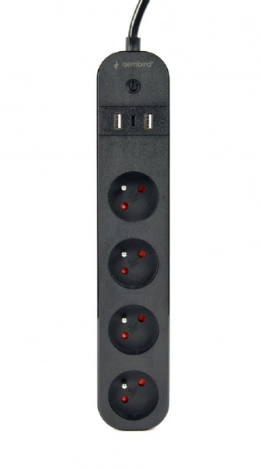 Listă inteligentă cu 4 prize și 3 porturi USB Tuya