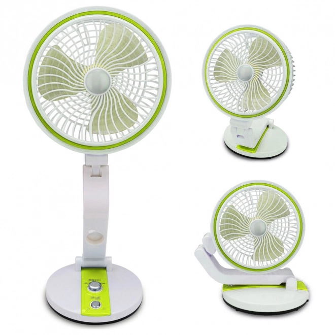 Ventilator portabil pliabil cu lumină LED