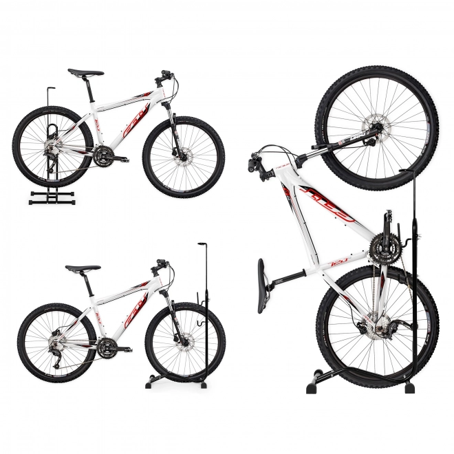 Suport pentru biciclete 3-în-1 negru