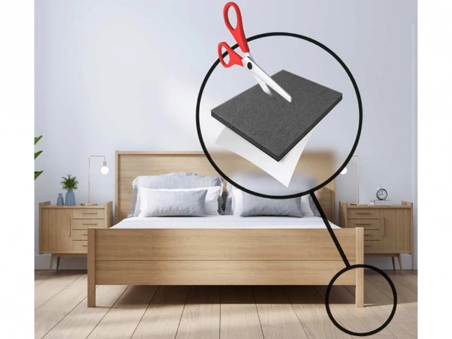Set de suporți din fetru pentru mobilier, 133 bucăți