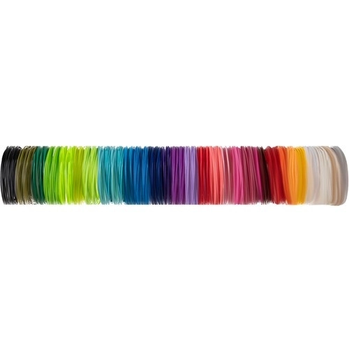 Filamente pla pentru imprimare 3d - set 30 culori