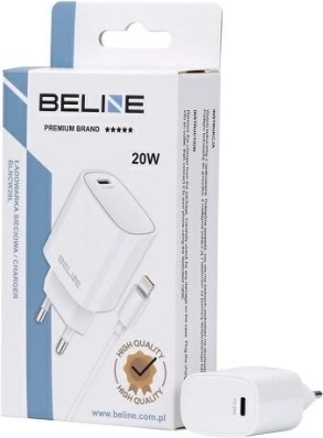 încărcător de rețea 20 W USB‑C cu cablu Lightning BELINE