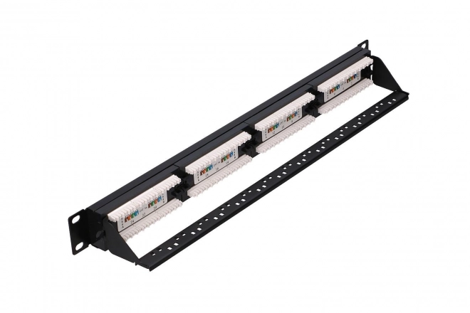 Panou de patch Extralink categorie CAT5E UTP 24 porturi
