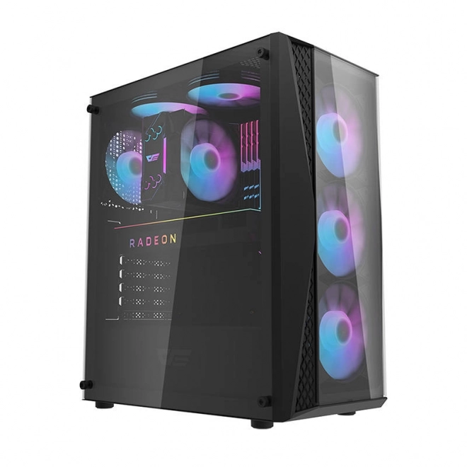Carcasă PC cu 4 ventilatoare Darkflash DK352 Plus