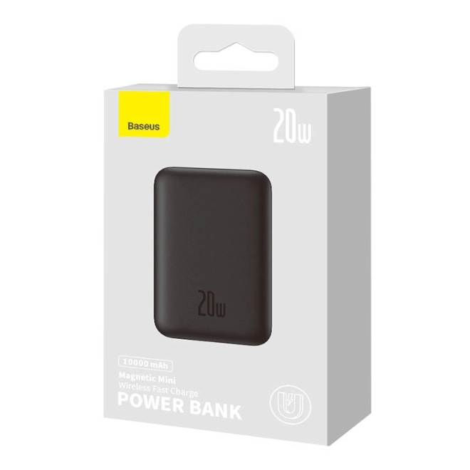 Powerbank magnetică Baseus Mini 10000mAh neagră