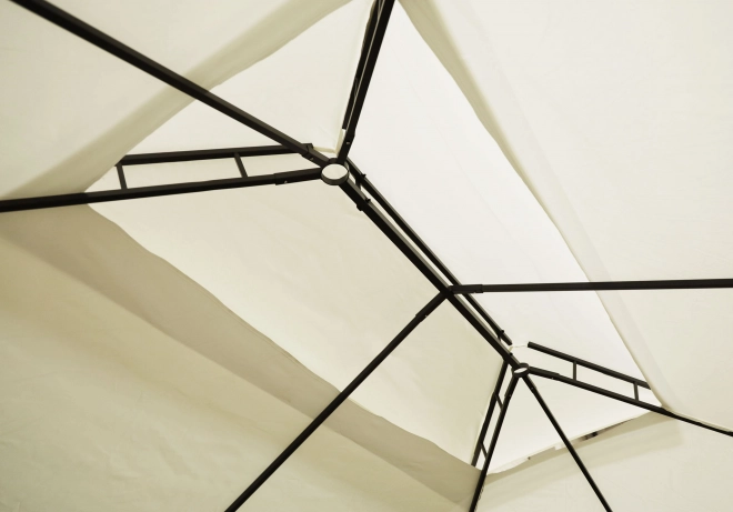 Gazebo de grădină pavilion cort 3x4m pereți laterali