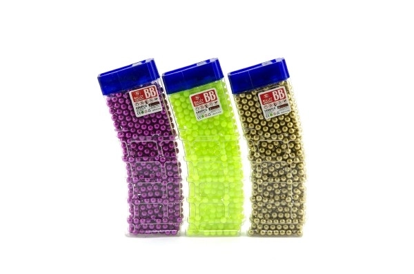 Bile pentru pistol set 800 bucăți 6 mm multicolor