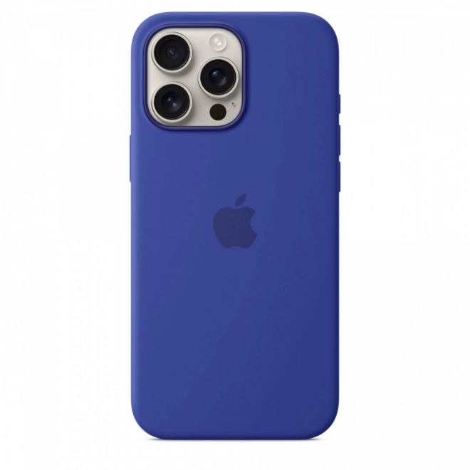 husă din silicon cu MagSafe pentru iPhone 16 Pro Max – ultramarin