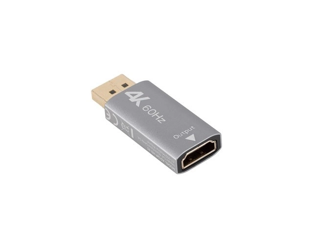 Adaptor DisplayPort la HDMI 4K Argintiu