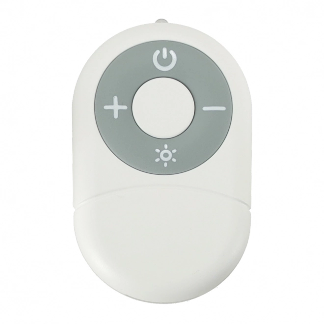 Ventilator de birou fără fir alb
