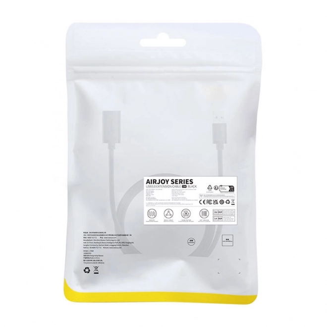 Cablu prelungitor USB 3.0 AirJoy de la Baseus, 1 m