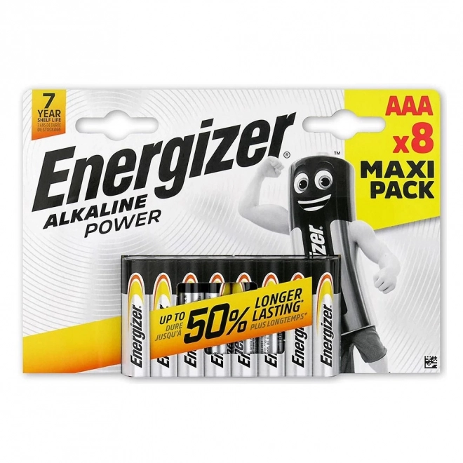 Baterie Energizer Alkaline Power AAA 8 buc