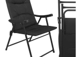 Scaun turistic pliabil Trizand pentru camping cu cotiere 59 × 70 × 91 cm
