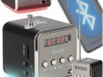 Radio portabil cu acumulator și difuzor bluetooth cu LCD