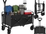Cărucior pliabil de transport pentru grădină Gardlov 90 l / 100 kg