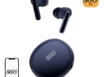 Căști wireless QCY T13 ANC2 cu anulare activă a zgomotului, albastru