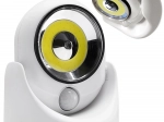 Lampa cu baterii LED COB cu senzor de mișcare și bază rotativă 360°