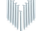 Țăruși metalici pentru cort 23 cm – set 10 buc
