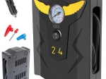 Compresor auto portabil 12 V 120 W, 150 PSI cu manometru