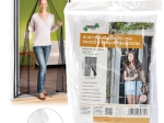 Plasă magnetică contra insectelor pentru uși, albă