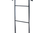 Servitor mut din lemn, închis la culoare, 49 × 99 cm
