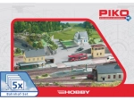 Piko Hobby set construcție gară Neustadt, 5 piese