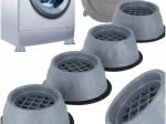 Suporturi antivibrație și antiderapante pentru mașina de spălat și mașina de spălat vase, set 4 buc.