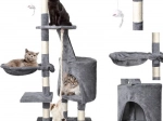 Scratching post pentru pisici 118 cm gri