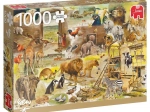 Puzzle Construcția Arcei lui Noe 1000 Piese de la Jumbo