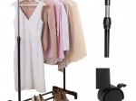 Suport pentru haine pe roți