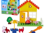 Set de construcție Peppa Pig căsuță cu loc de joacă, 26 piese