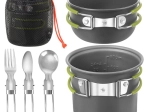 Gamela turistică Trizand 1,2 l – set pliabil de vase pentru camping