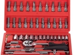 Set de unelte 46 de piese cu chei torx și imbus