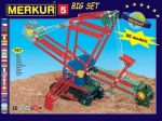 Set de construcție MERKUR 5 – mare set metalic de construcții pentru 84 de modele