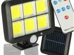 Lampă solară cu senzor de mișcare și amurg 120 LED